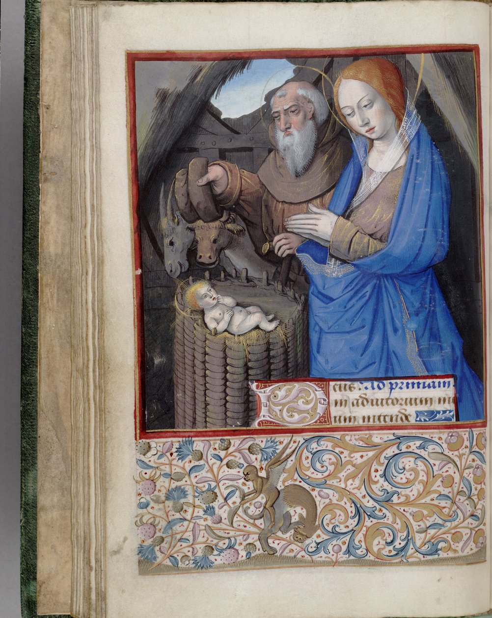 Betlémská kniha hodin, 1485-1499 od Jean Bourdichon