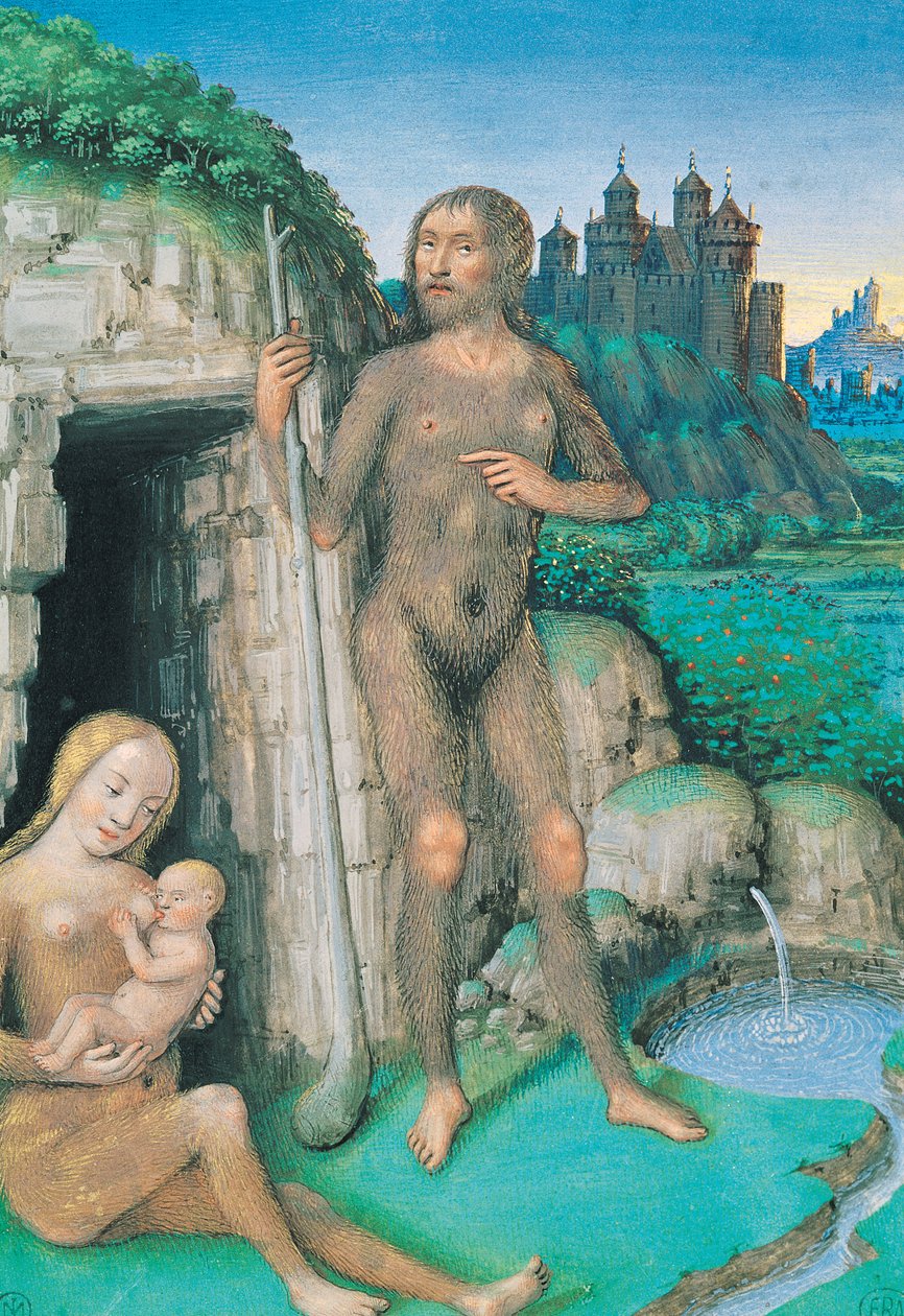 Čtyři podmínky společnosti: (pergamen) od Jean Bourdichon