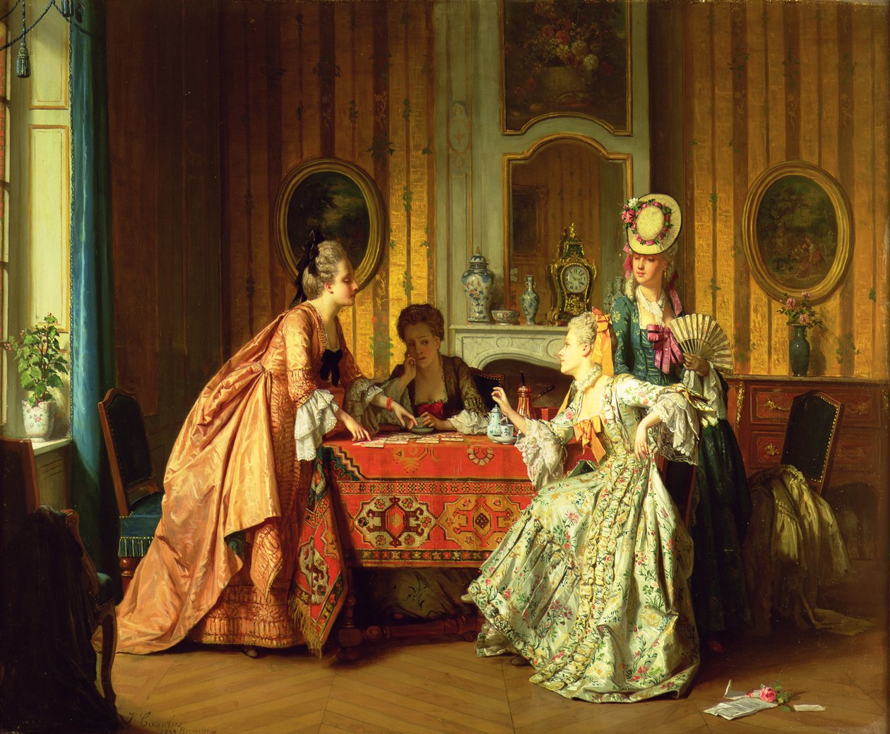 Spravedlivá ruka, 1873 od Jean Carolus