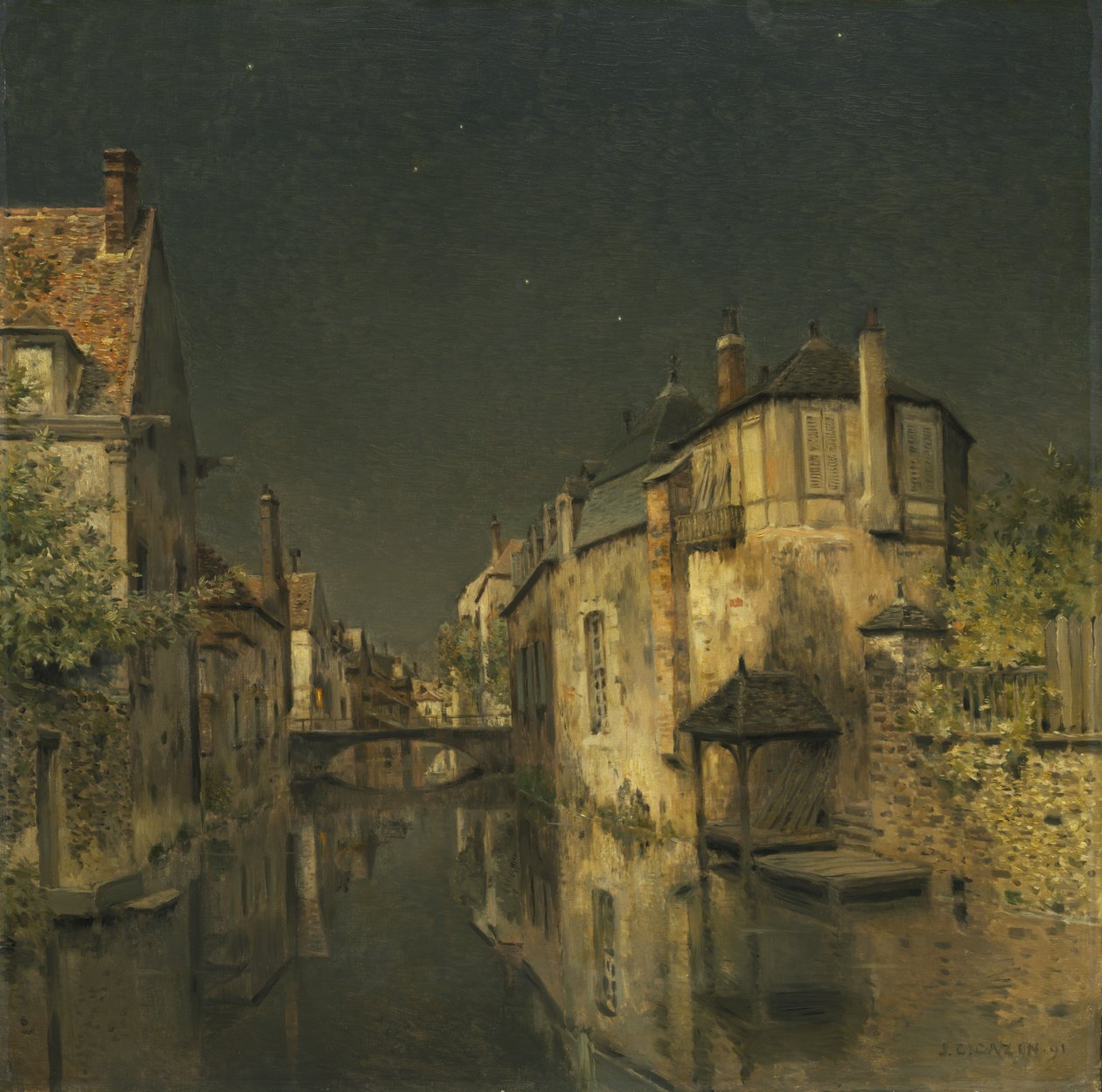 Půlnoc, 1891. od Jean Charles Cazin