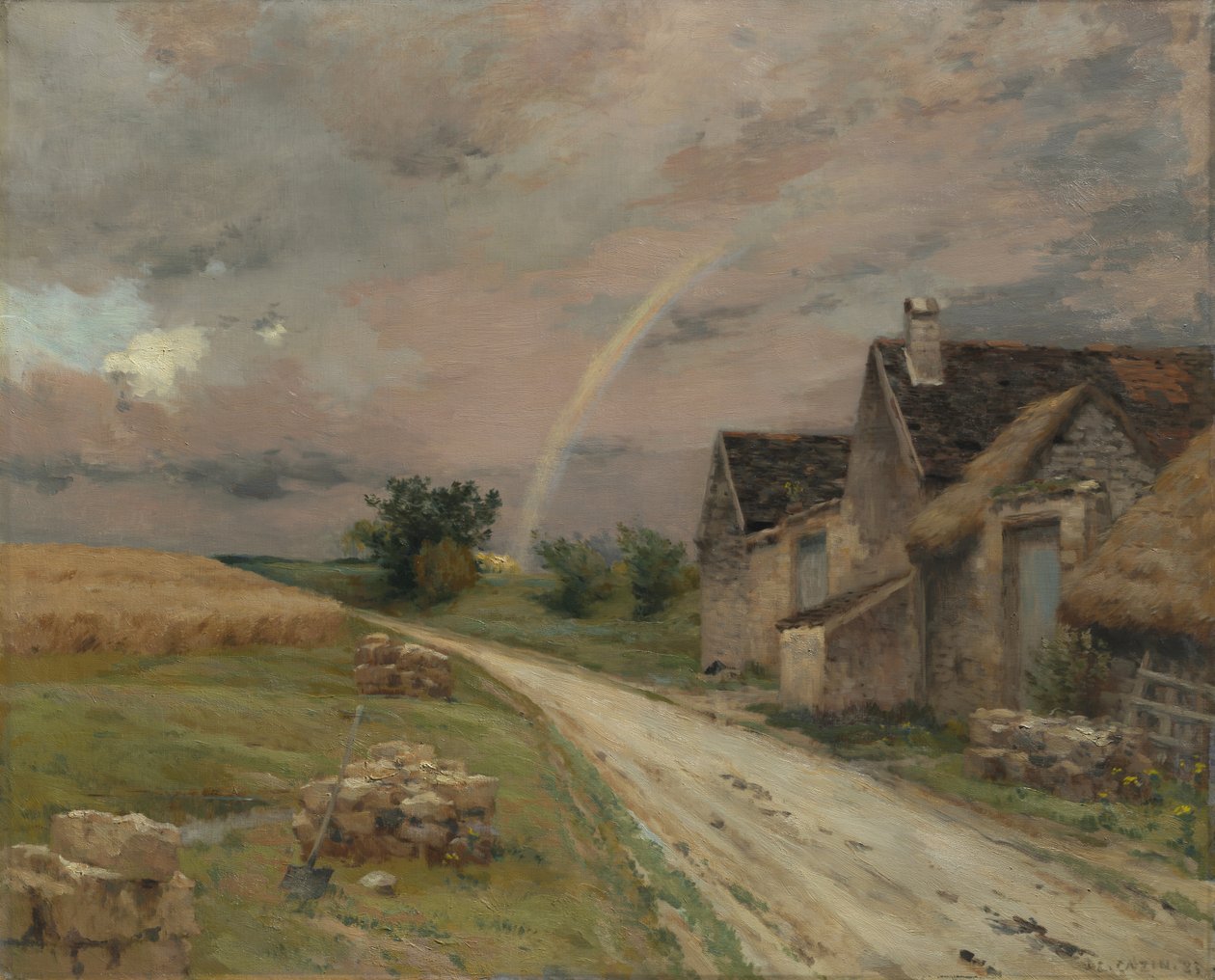 Duha, Achères la Forêt, 1883. od Jean Charles Cazin