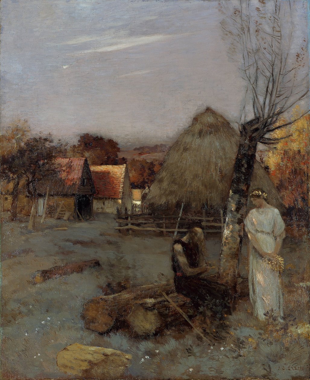 Theokritus, 1880-90 od Jean Charles Cazin