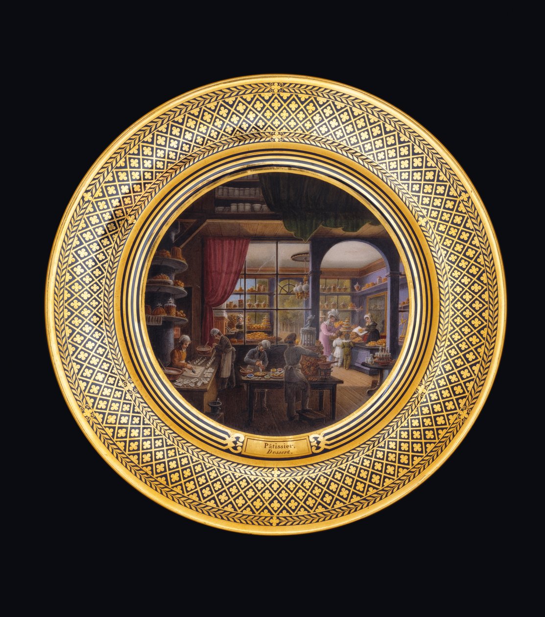 Dezert, kolem 1820-35 od Jean Charles Develly