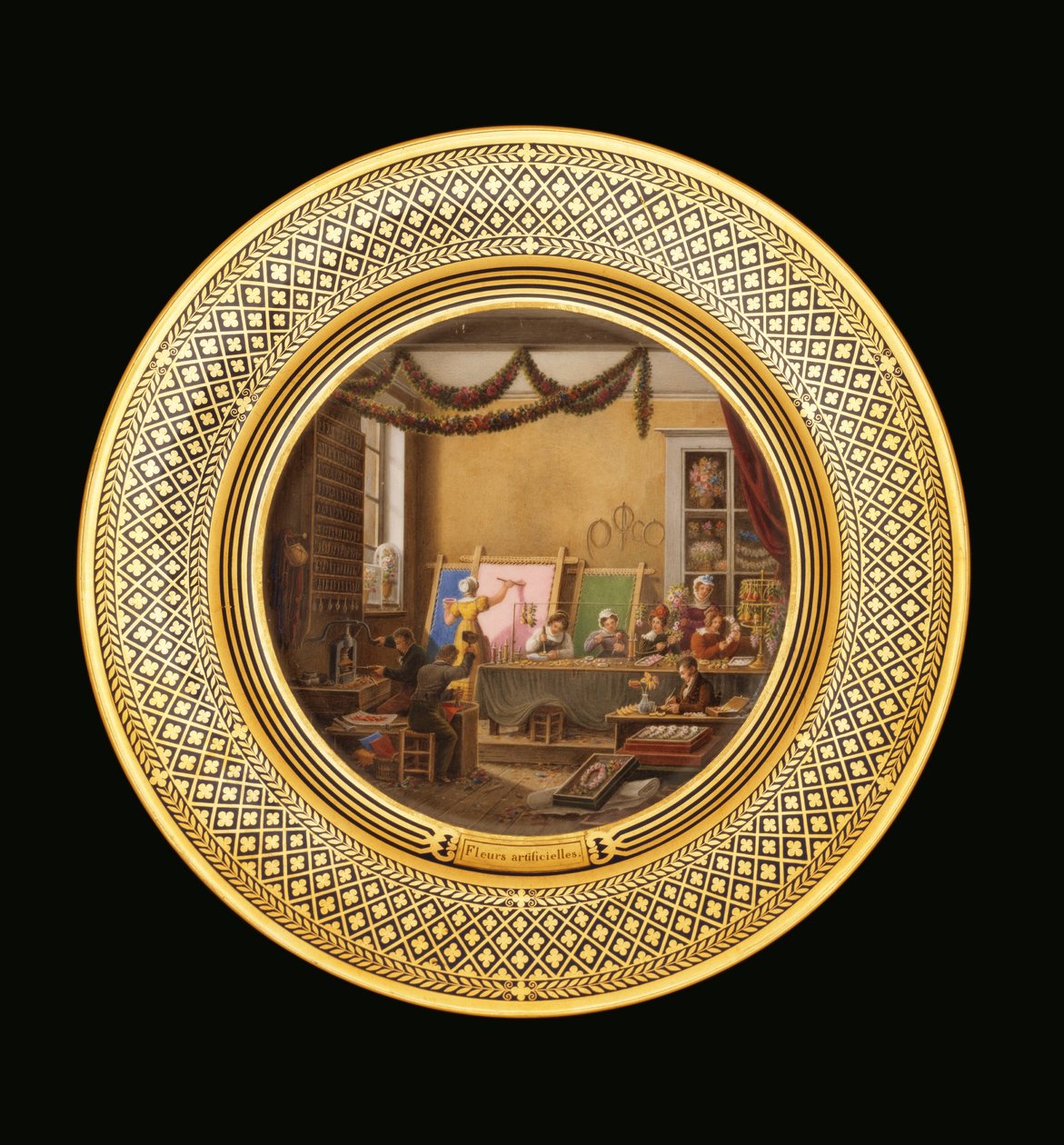 Umělé květiny, c.1820-35 od Jean Charles Develly