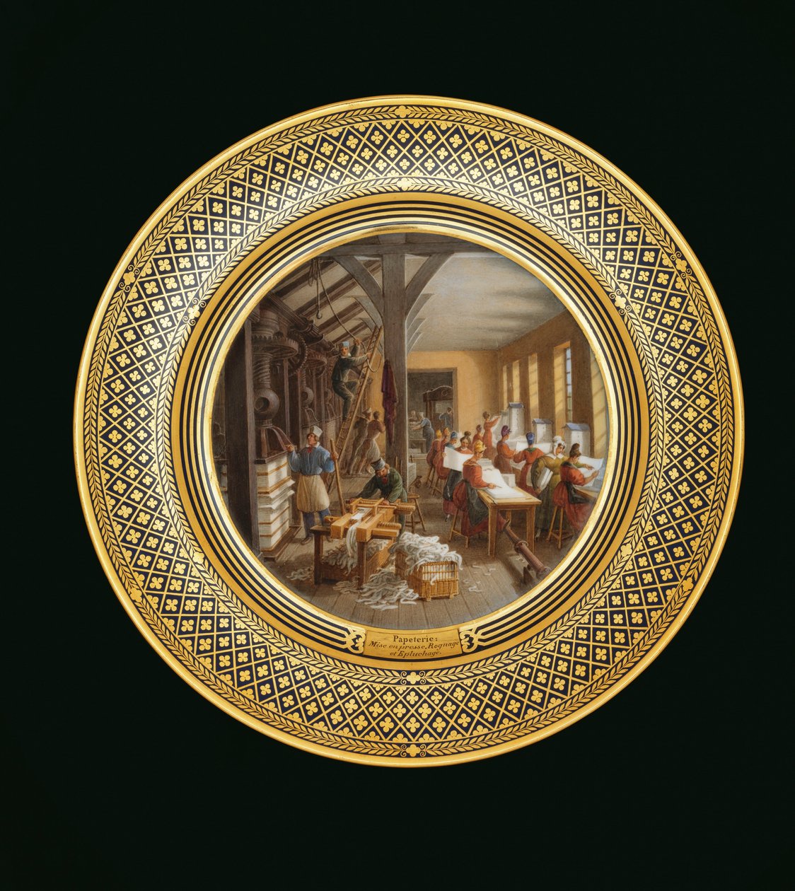 Papírnictví, cca 1820-35 (porcelán) od Jean Charles Develly