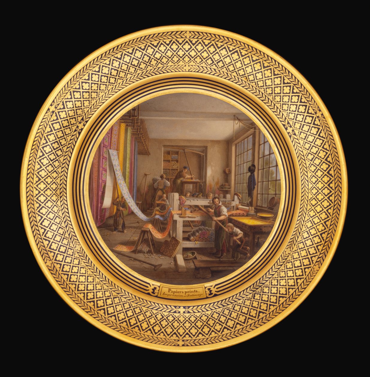 Nástěnné malby, cca 1820-35 od Jean Charles Develly