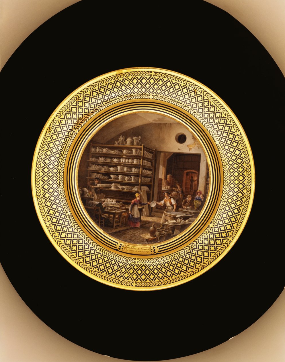 Porcelán Sevres, cca 1820-35 (porcelán) od Jean Charles Develly
