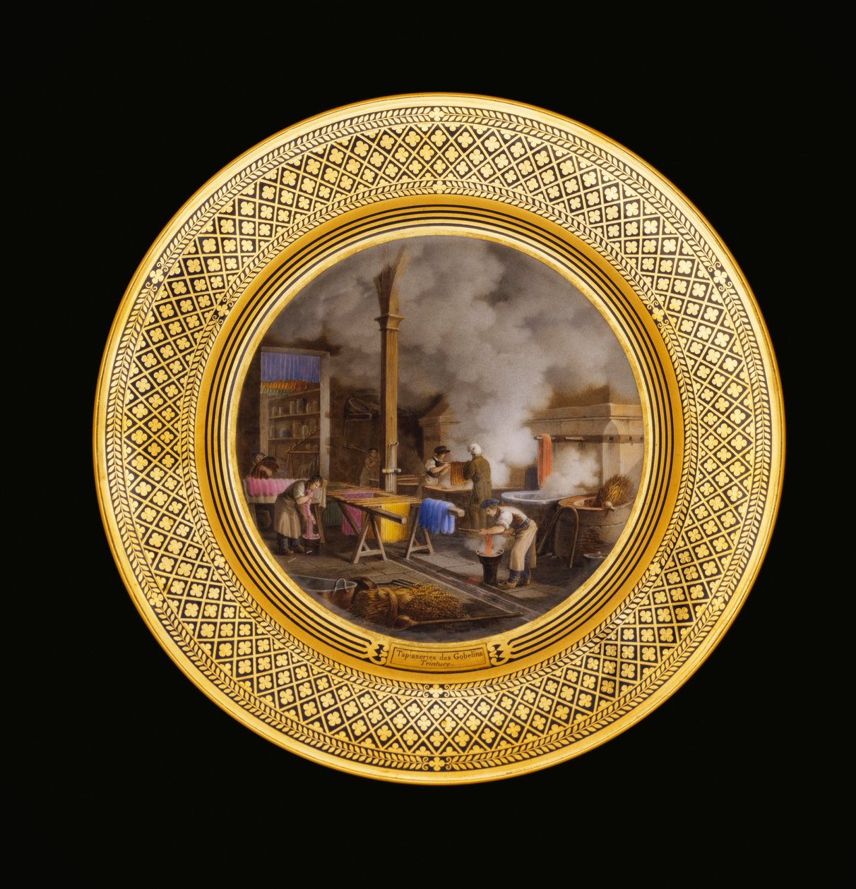 Barvivo, kolem 1820-35 od Jean Charles Develly