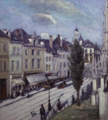 Náměstí Grand Salon od Jean Charles Gallet