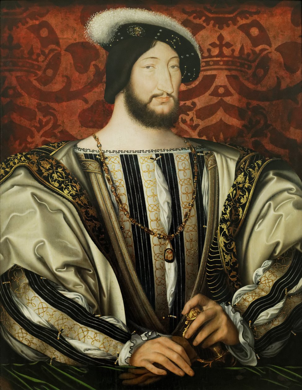 Francouzsky: François Ier (1494-1547), roi de France František I. (1494-1547), francouzský král od Jean Clouet