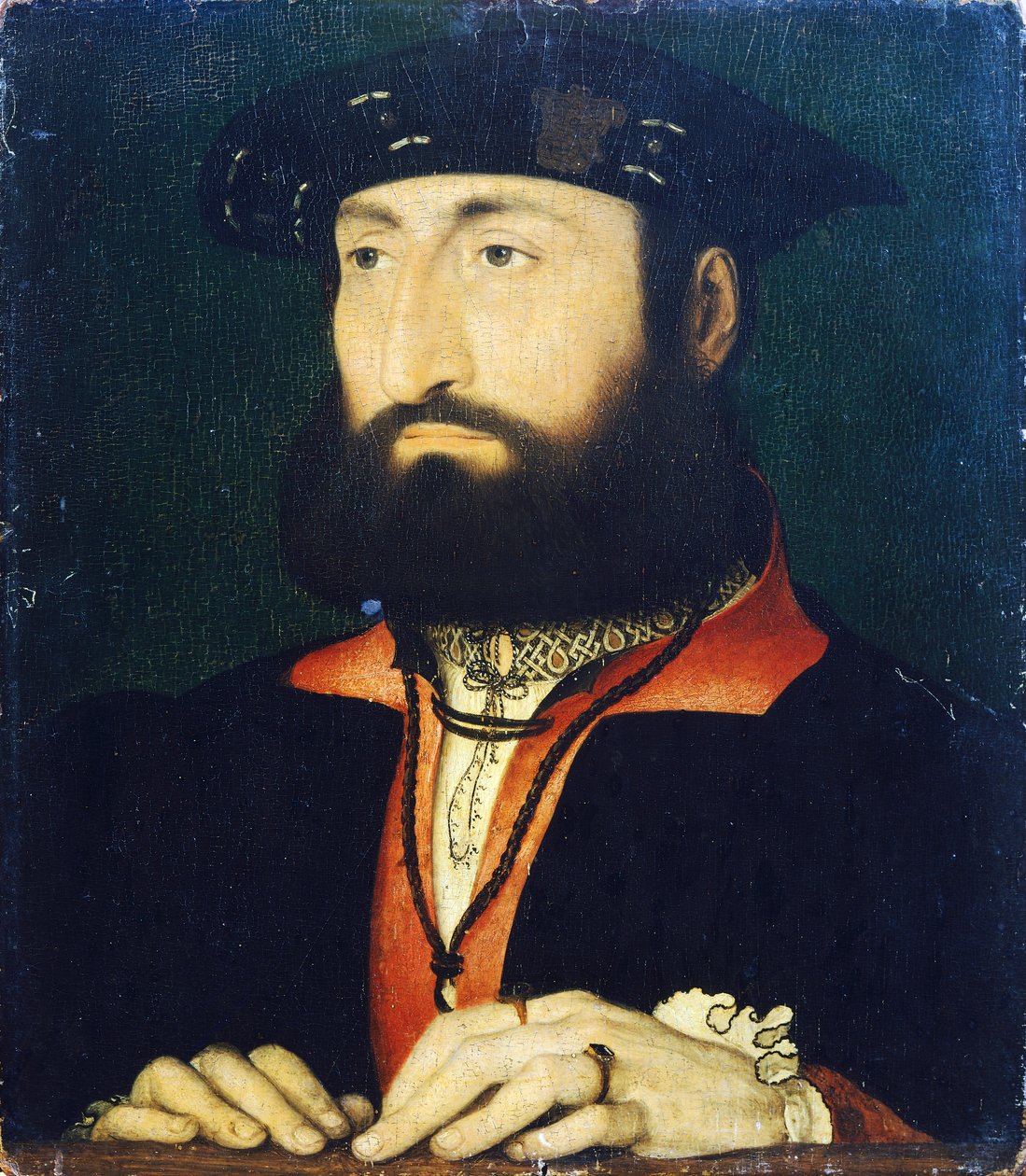 Portrét Louis de Cleves, Jean Clouet (cca 1485-1541) od Jean Clouet