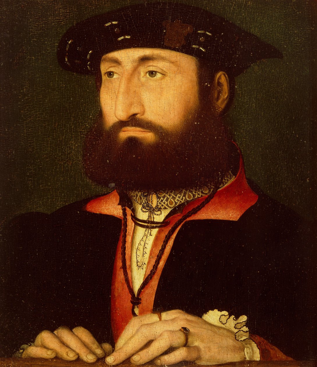 Portrét Ludvíka z Cleves, hraběte z Nevers, od Jean Clouet od Jean Clouet