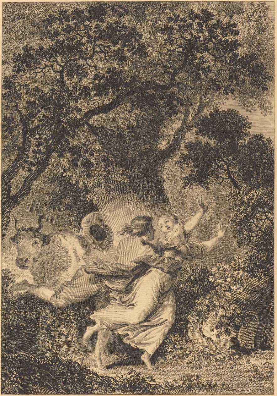 Zvonek od Jean Dambrun after Jean Honoré Fragonard