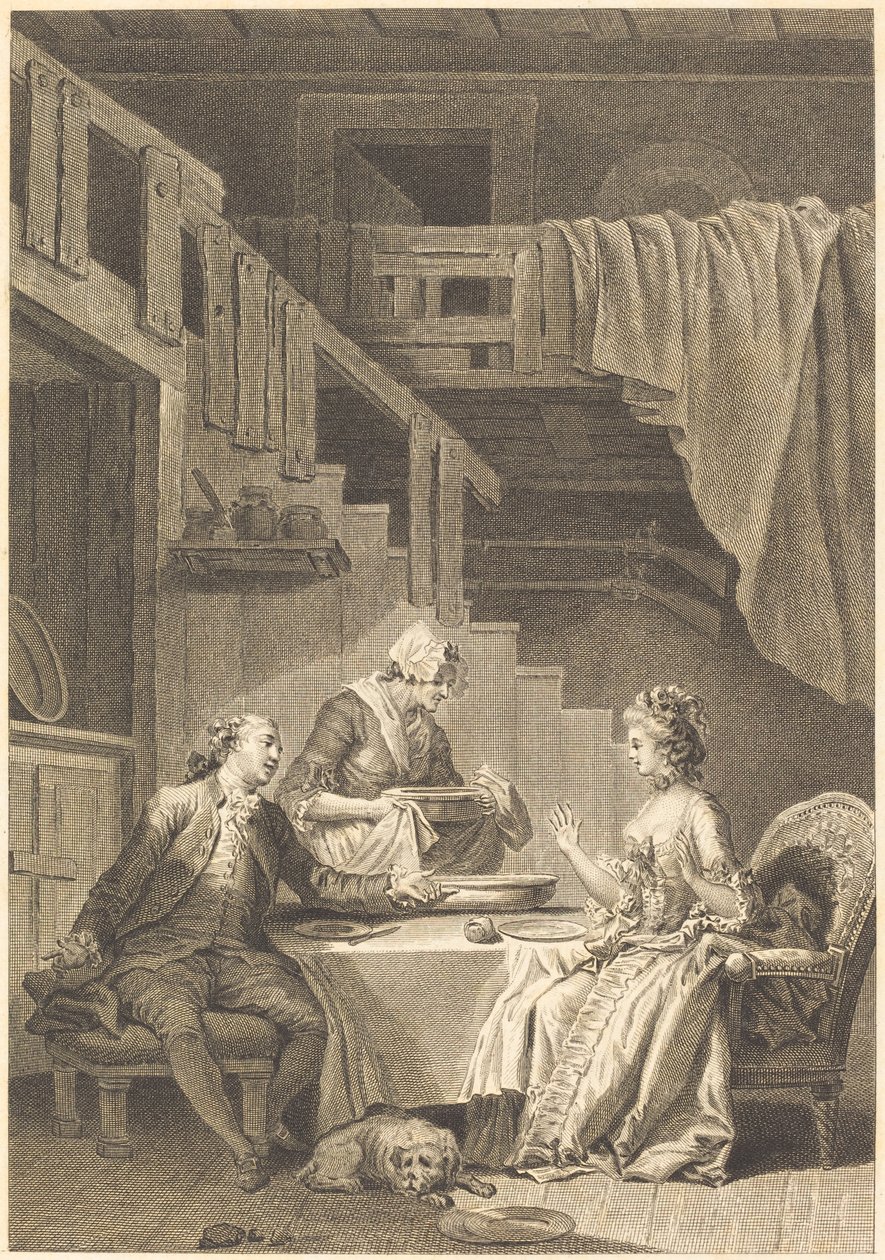 Falcon od Jean Dambrun and Jean Baptiste Tilliard after Jean Honoré Fragonard