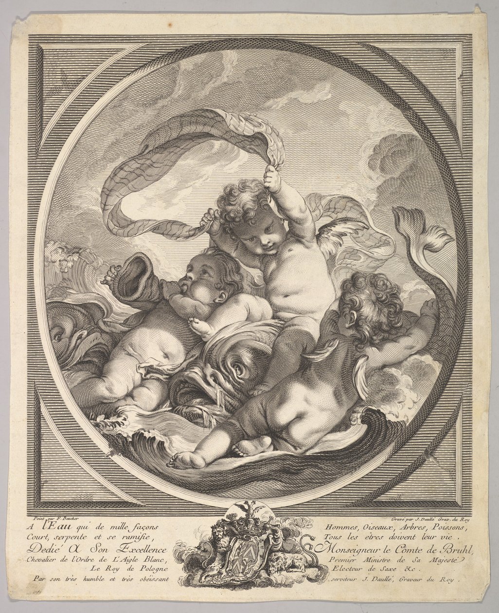 Voda, cca. 1748. od Jean Daullé