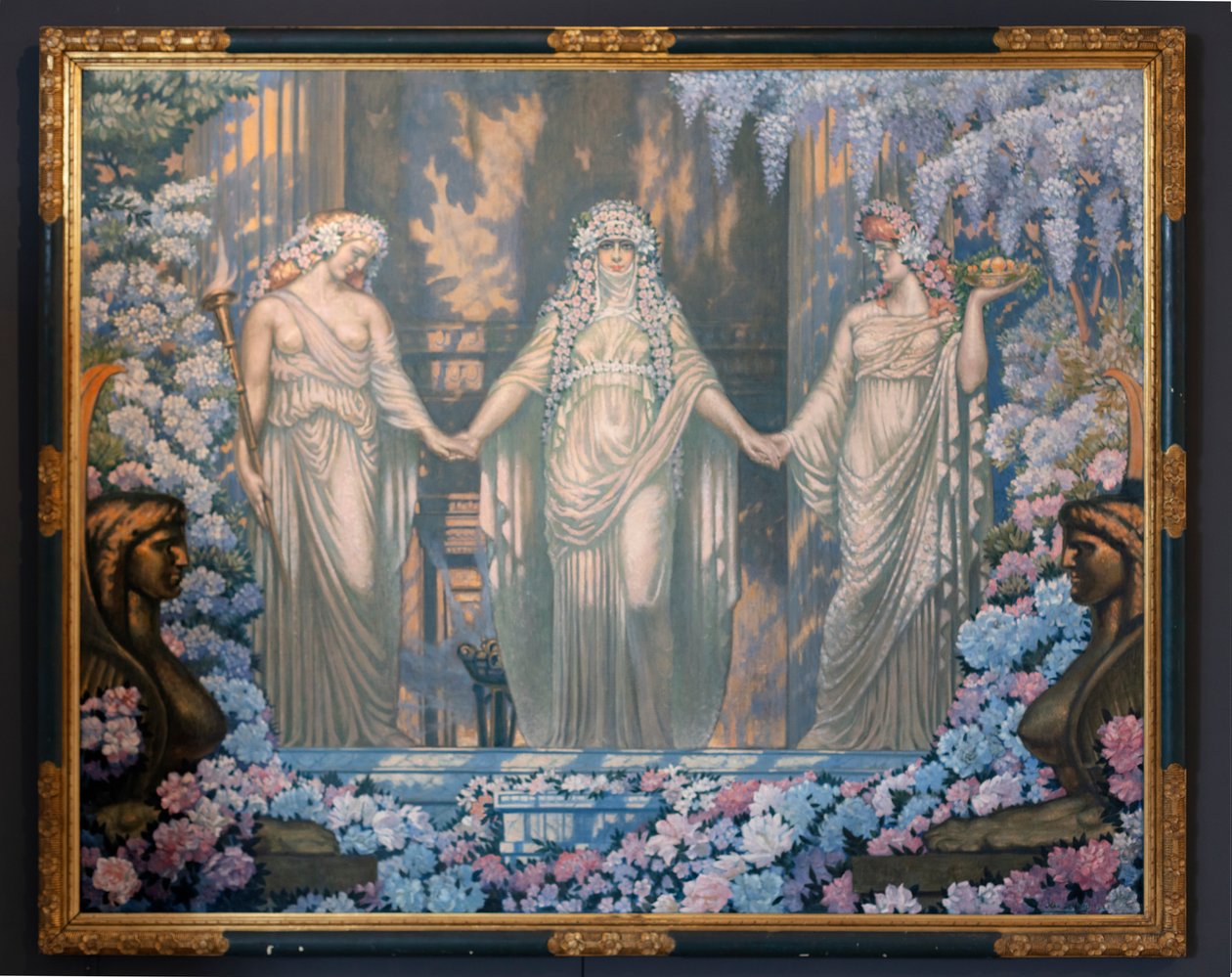 Ženy z Eleusis od Jean Delville