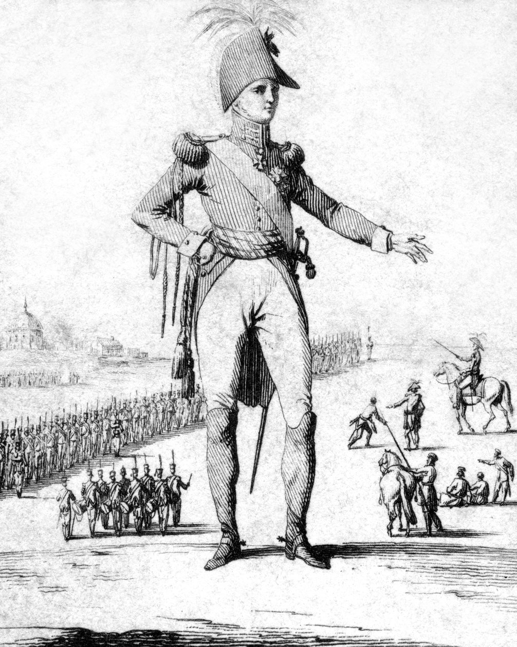 Alexandr I. Ruský, císař Ruska, počátek 19. století. od Jean Duplessis Bertaux