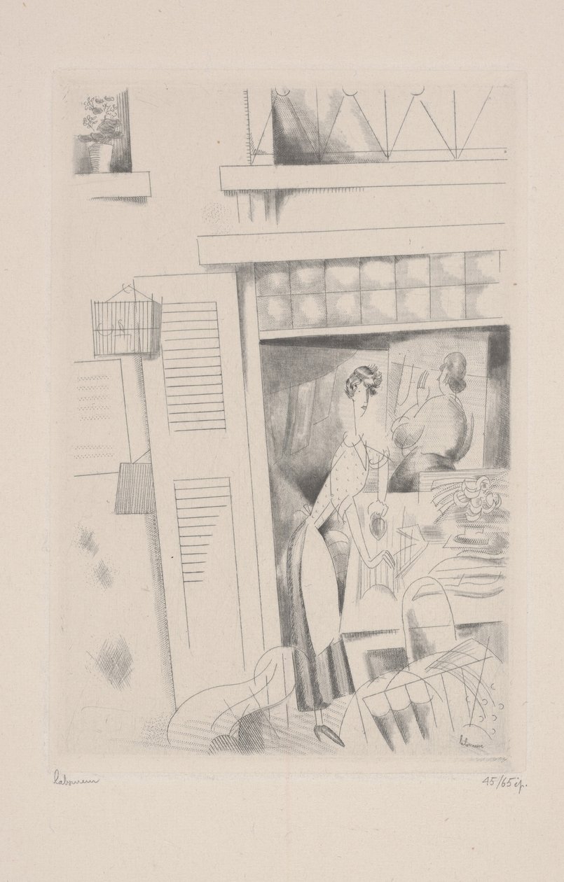 Prádelna od Jean Emile Laboureur