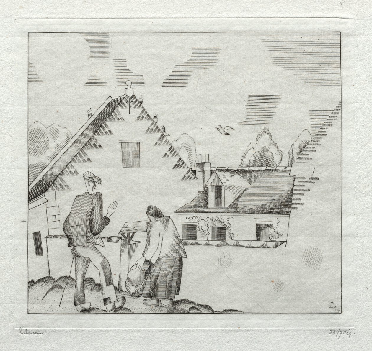 Vesničané, povídání od Jean Emile Laboureur