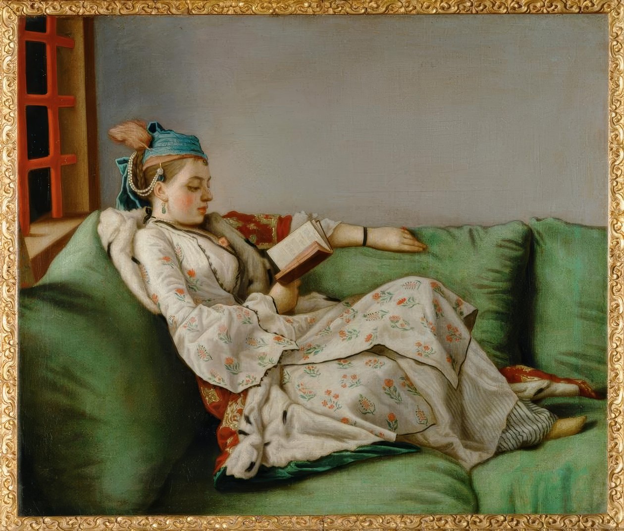Portrét Marie Adélaïde z Francie od Jean Étienne Liotard
