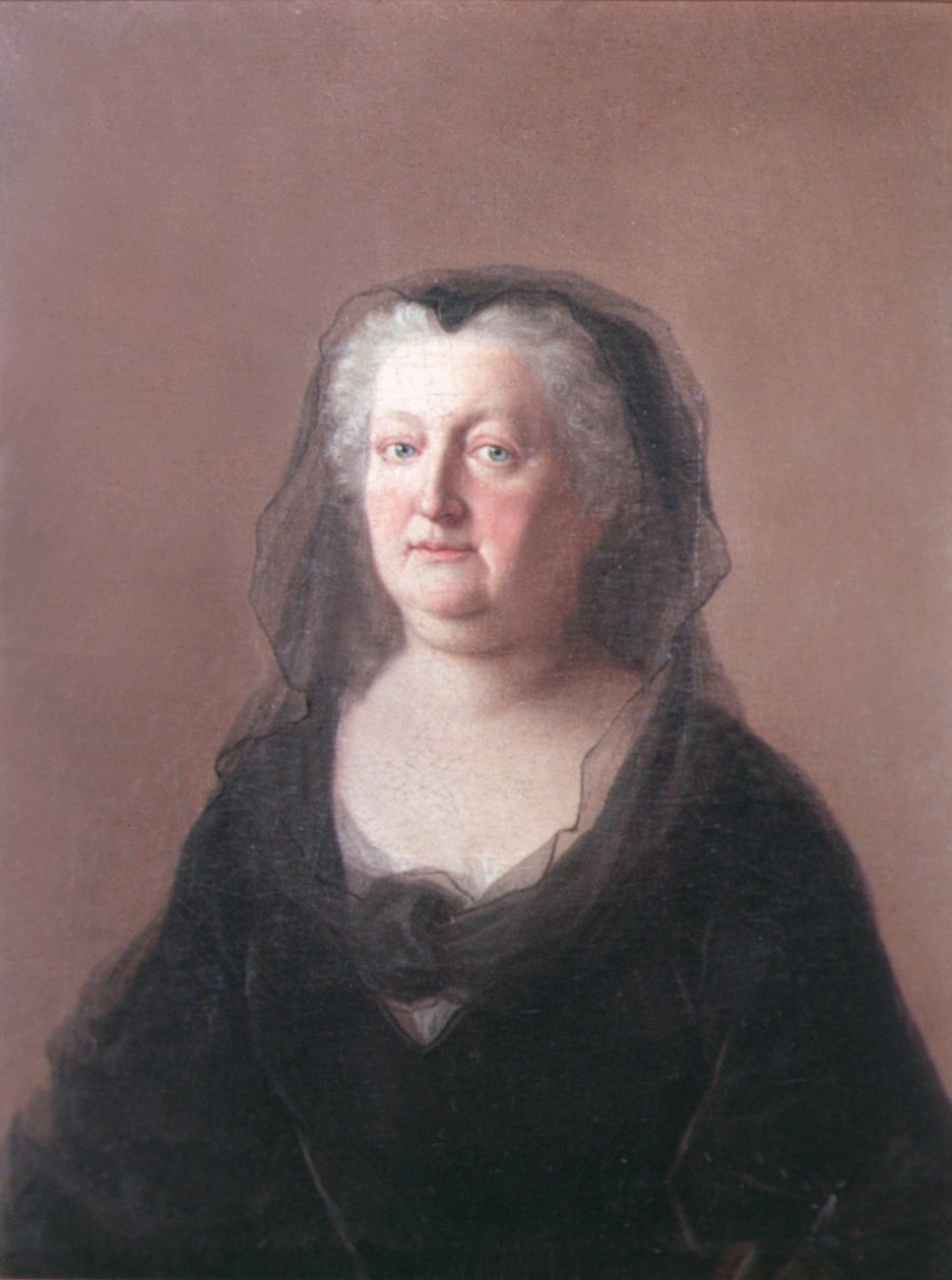 Alžběta Christine Braunschweig-Wolfenbuettel císařovna německá (1691-1750) manželka císaře Svaté říše římské Karla VI. 1685-1740) 174344 od Jean Étienne Liotard