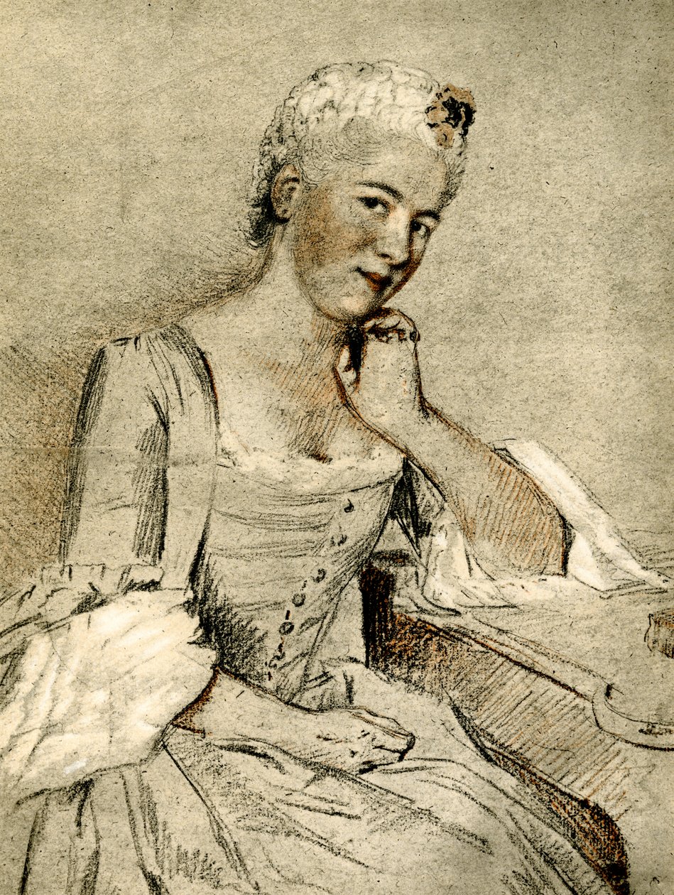 Jeanne Natoire od Jean Étienne Liotard