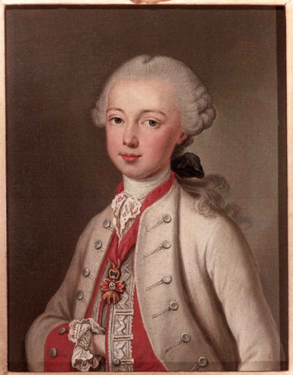 Leopold II (1747-92) císař Svaté říše římské a velkovévoda z Toskánska, 1762 od Jean Étienne Liotard