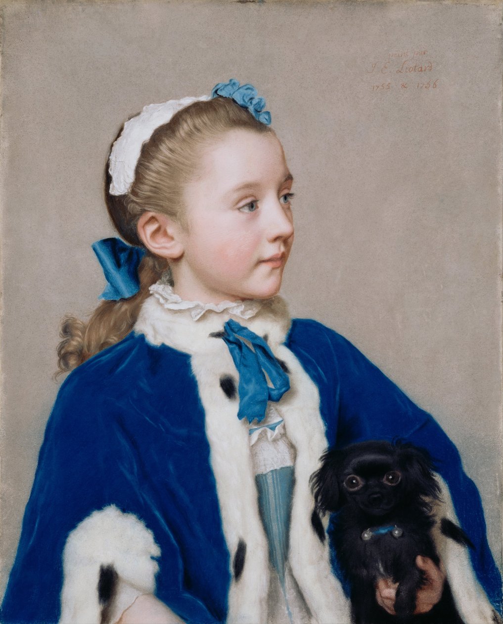 Maria Frederike van Reede-Athlone v sedmé, 1755-1756 od Jean Étienne Liotard
