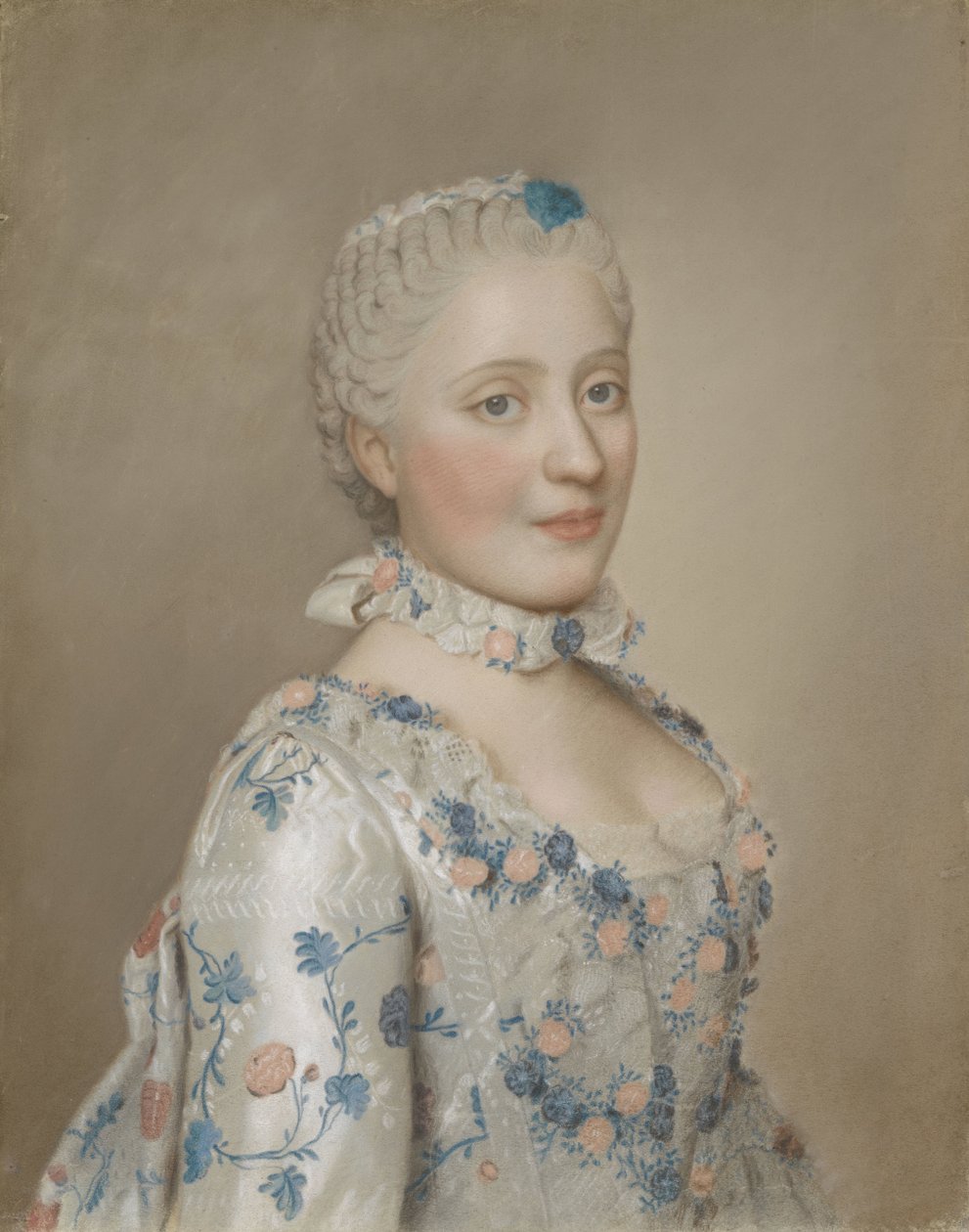 Maria Josepha Saská, Dauphine z Francie Portrét Marie Josèphe Saské (1731-67), Dauphine z Francie od Jean Étienne Liotard