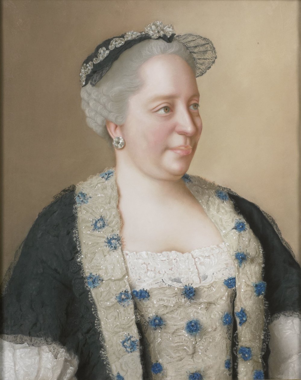 Marie Terezie Rakouská (1717-80), rakouská arcivévodkyně, uherská a česká královna, římsko-německá císařovna od Jean Étienne Liotard
