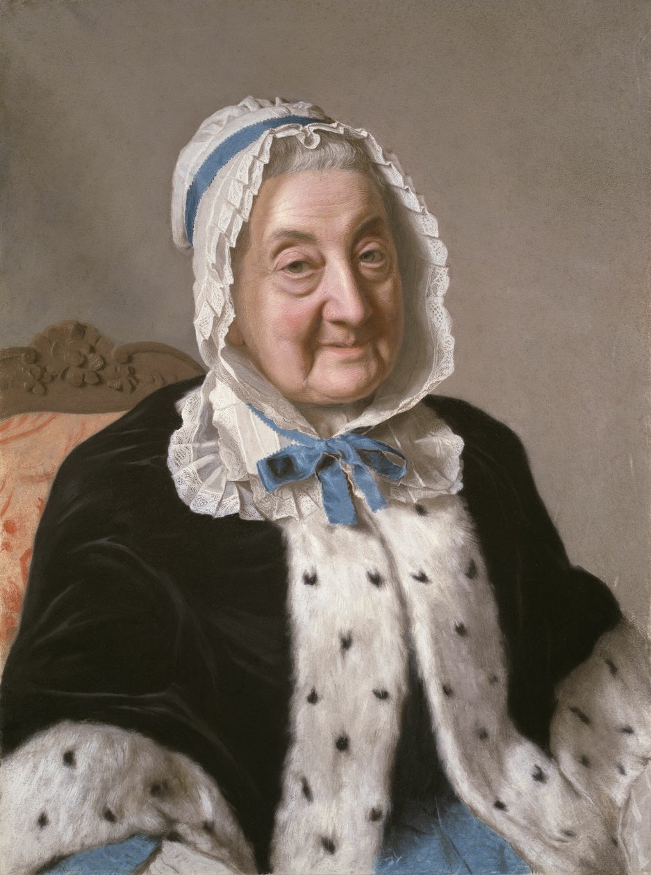 Portrét Marthe Marie Tronchin od Jean Étienne Liotard