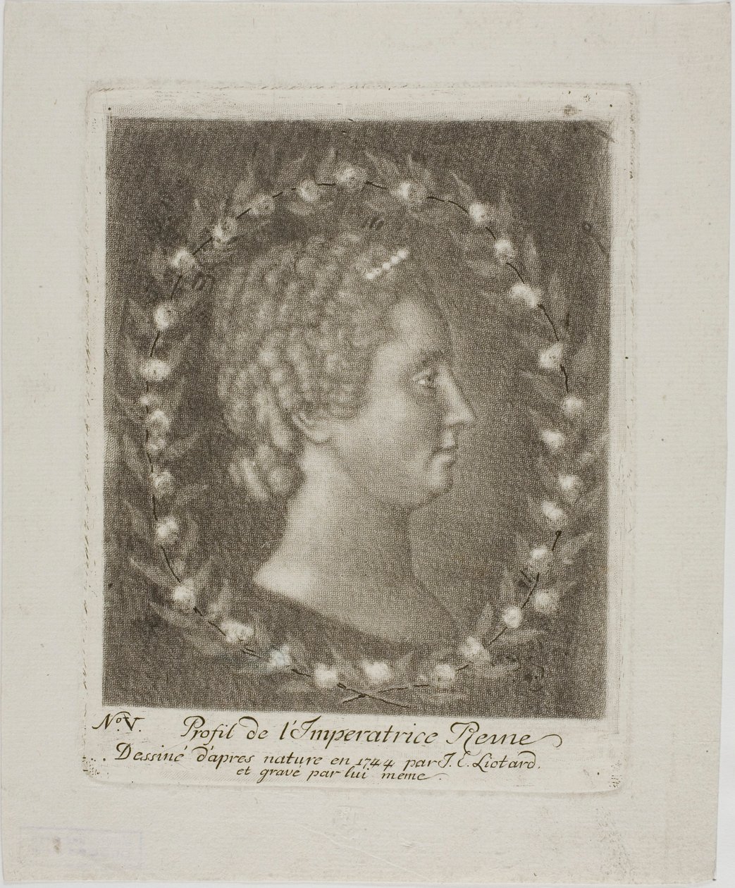 Portrét královny Marie Terezie od Jean Étienne Liotard