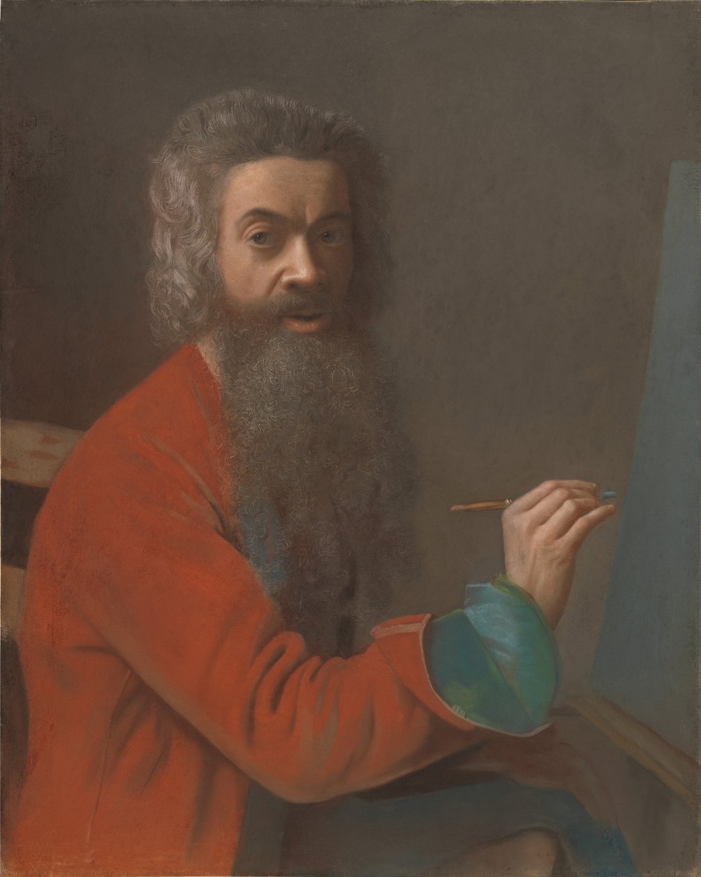 Autoportrét v tureckém kroji, c. 1750. od Jean Étienne Liotard