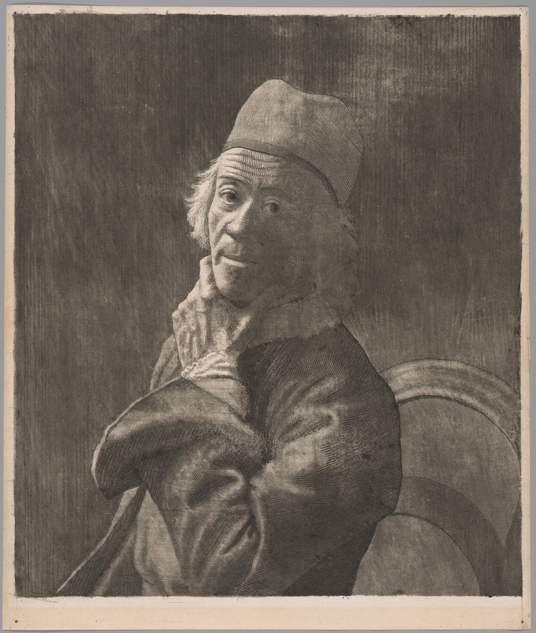 Velký autoportrét od Jean Étienne Liotard