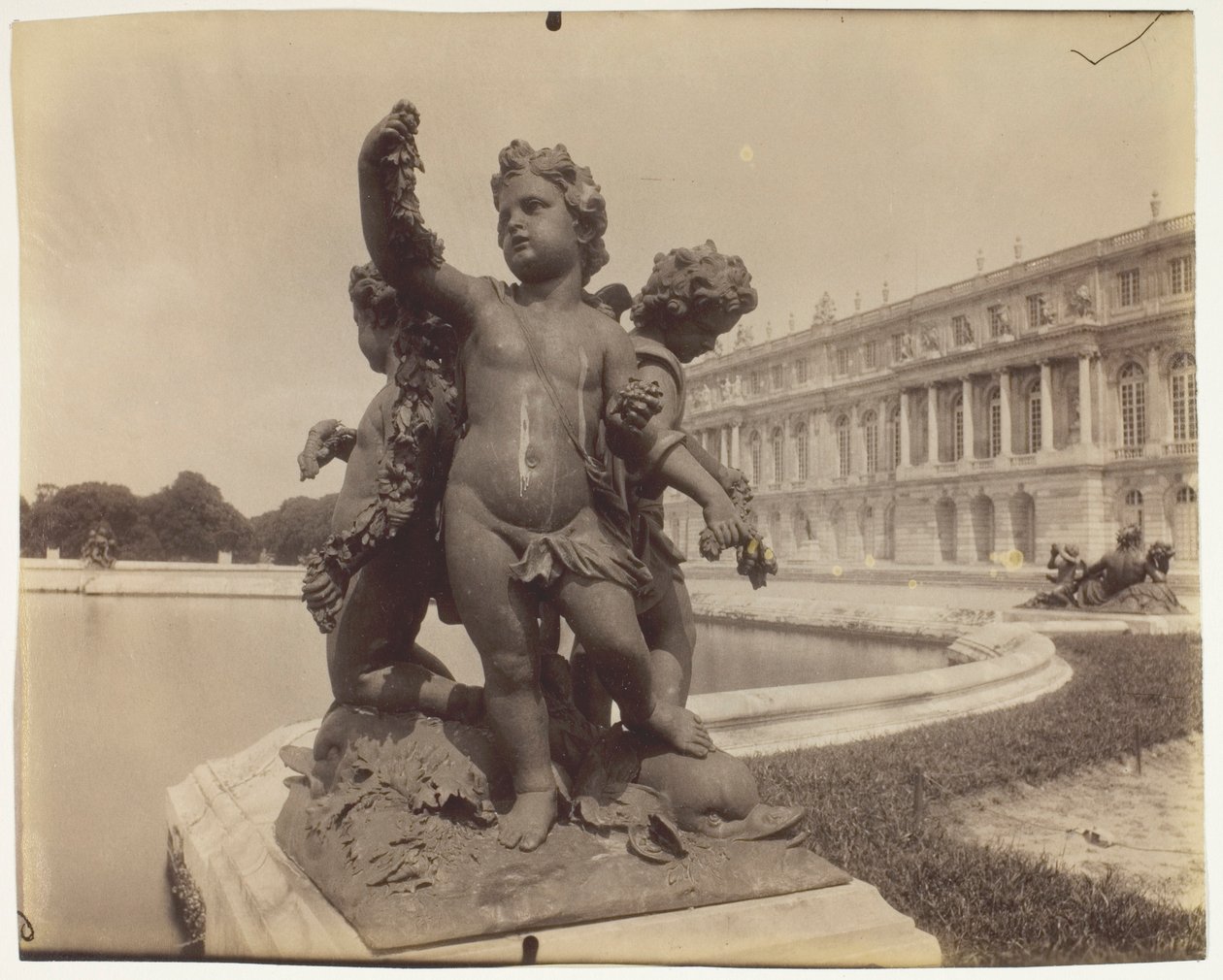 Versailles, roh parku od Jean Eugène Auguste Atget