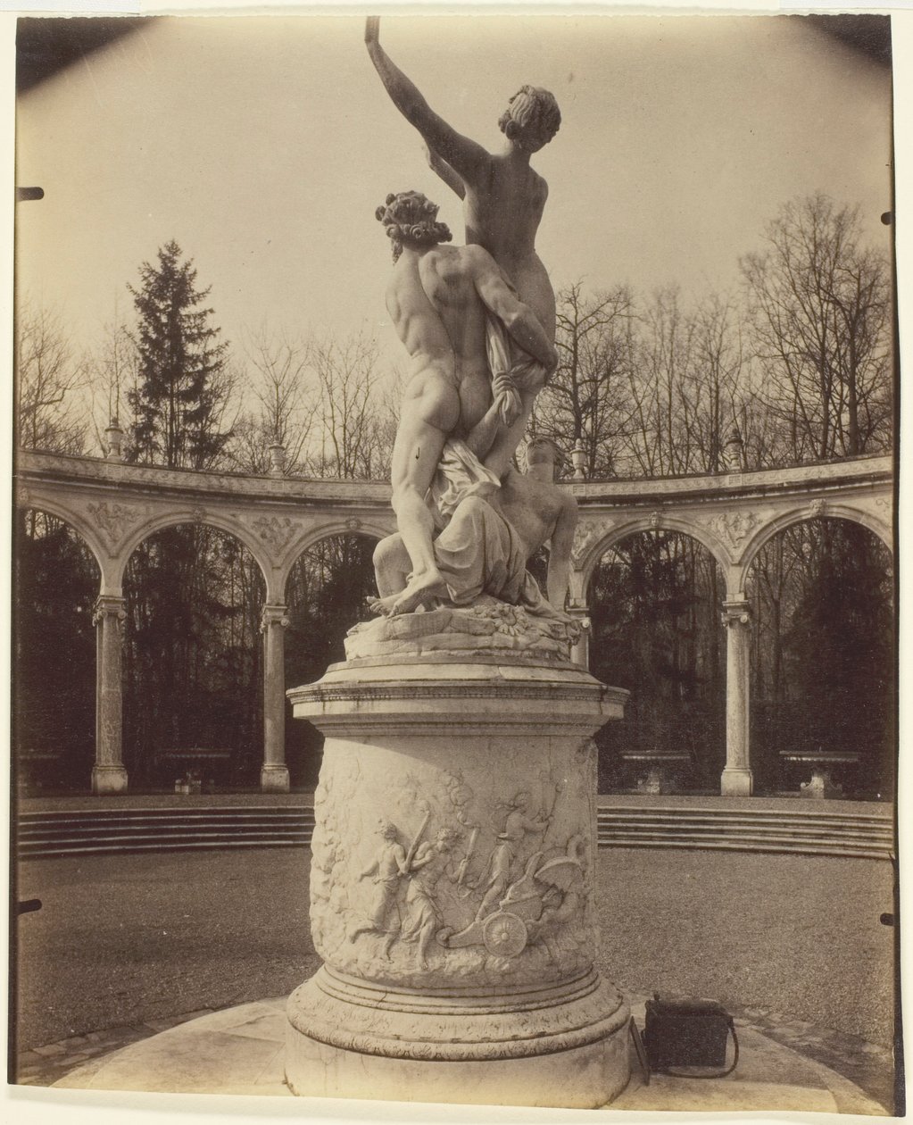 Versailles, Únos Proserpiny Plutem od Jean Eugène Auguste Atget
