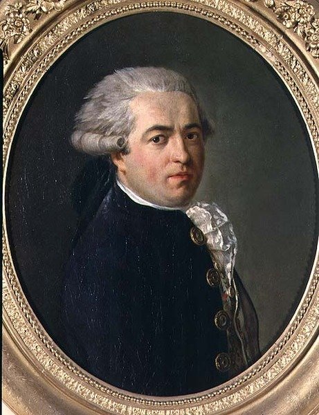 Portrét gentlemana v černém kabátě od Jean F. G. (circle of) Colson
