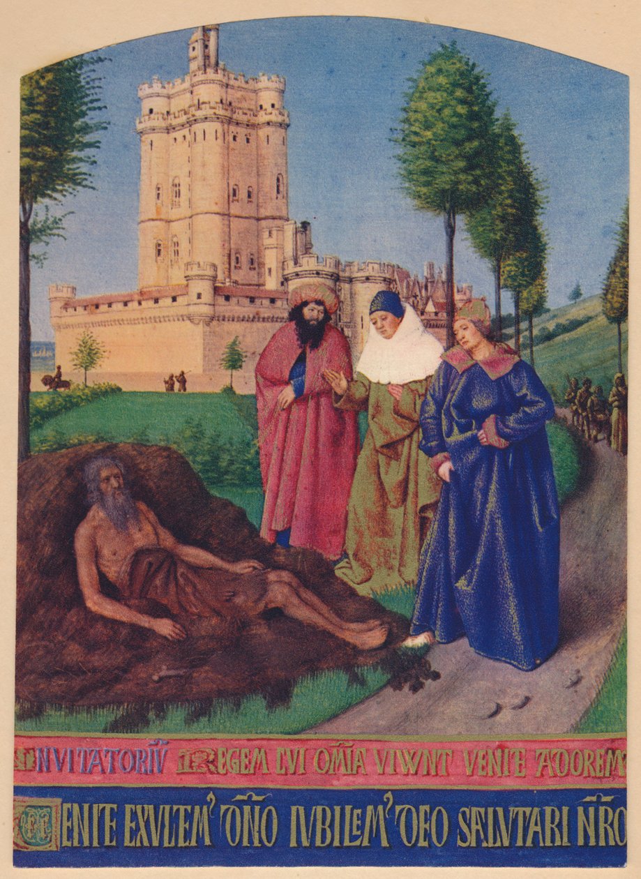 Job, c1455, 1939 od Jean Fouquet