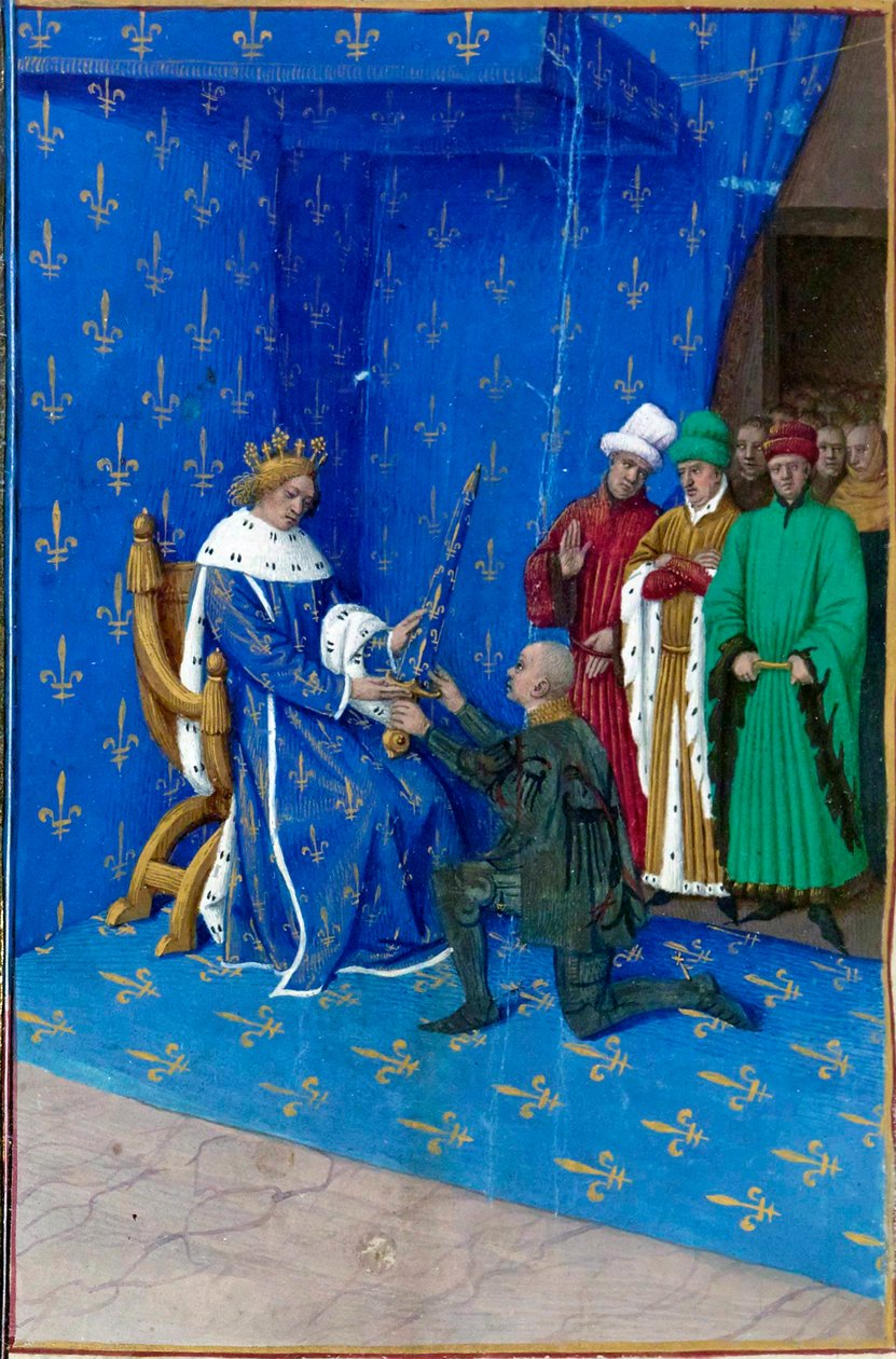 Karel5 Guesclin Fouquet od Jean Fouquet
