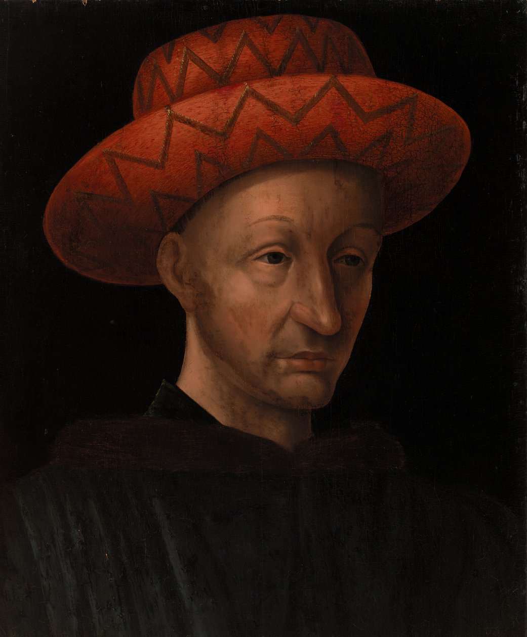 Portrét Karla VII od Jean Fouquet