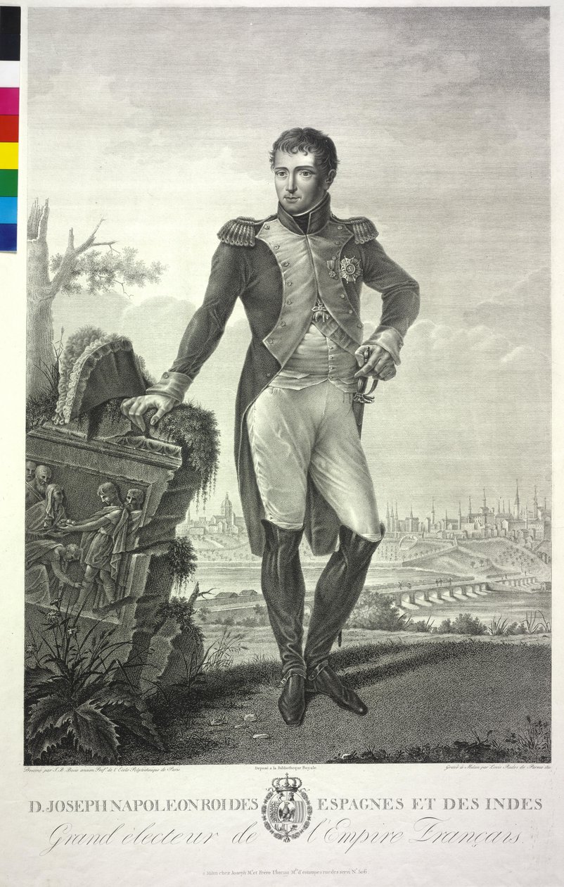 Španělský král Joseph od Jean Francois Bosio