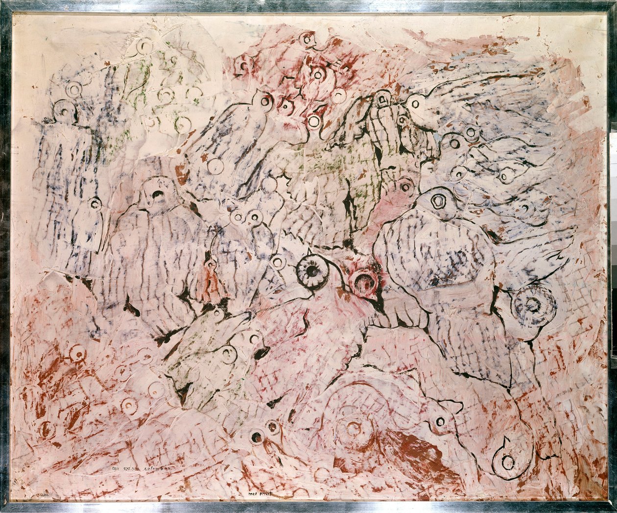 Obrazu 100 000 holubic od Maxe Ernsta (1891 - 1976) od Jean Francois Garneray