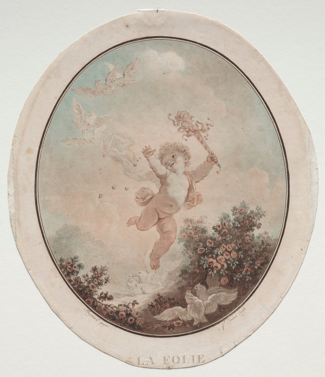 Pošetilost, 1777. od Jean Francois Janinet