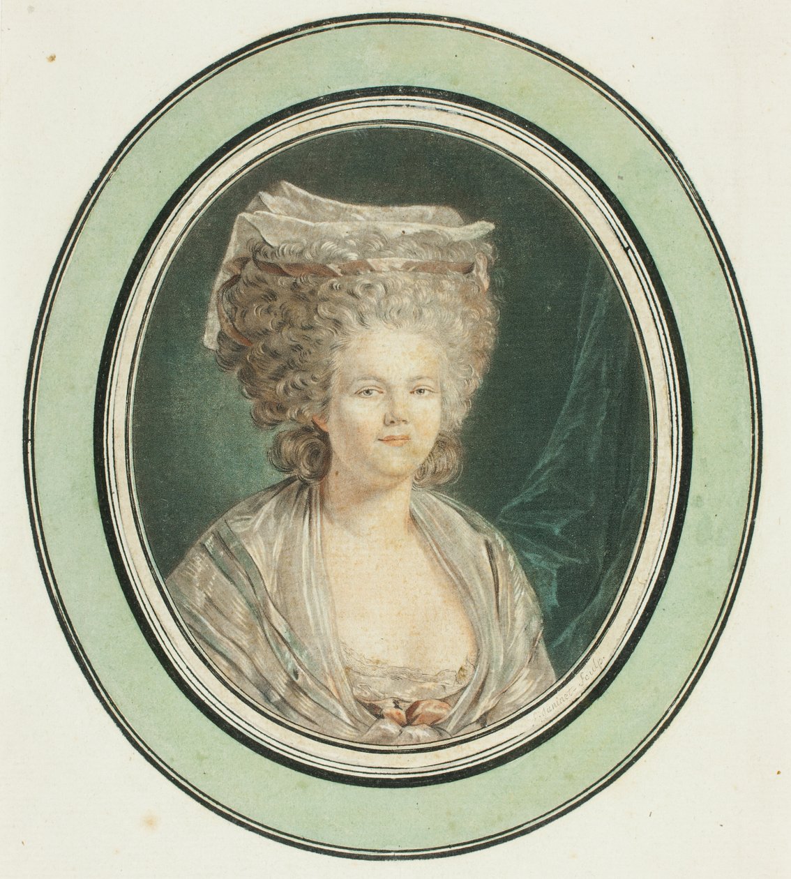Mademoiselle Bertin od Jean Francois Janinet