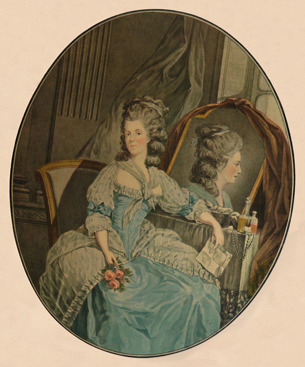 Slečna Dutheová, c1780, 1913 od Jean Francois Janinet