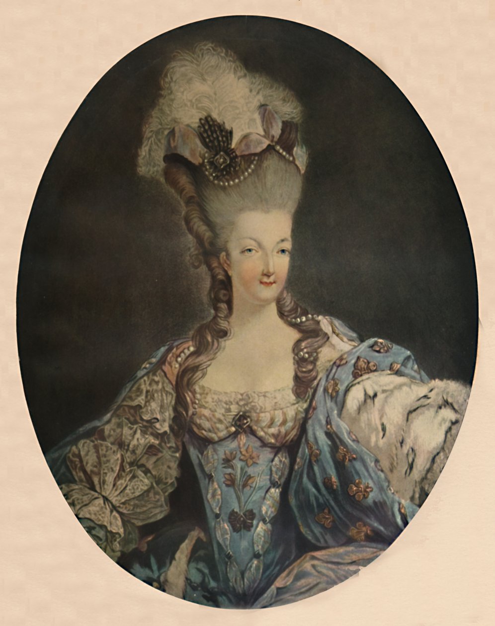 Marie Antoinetta, královna Francie, 1777, 1913 od Jean Francois Janinet