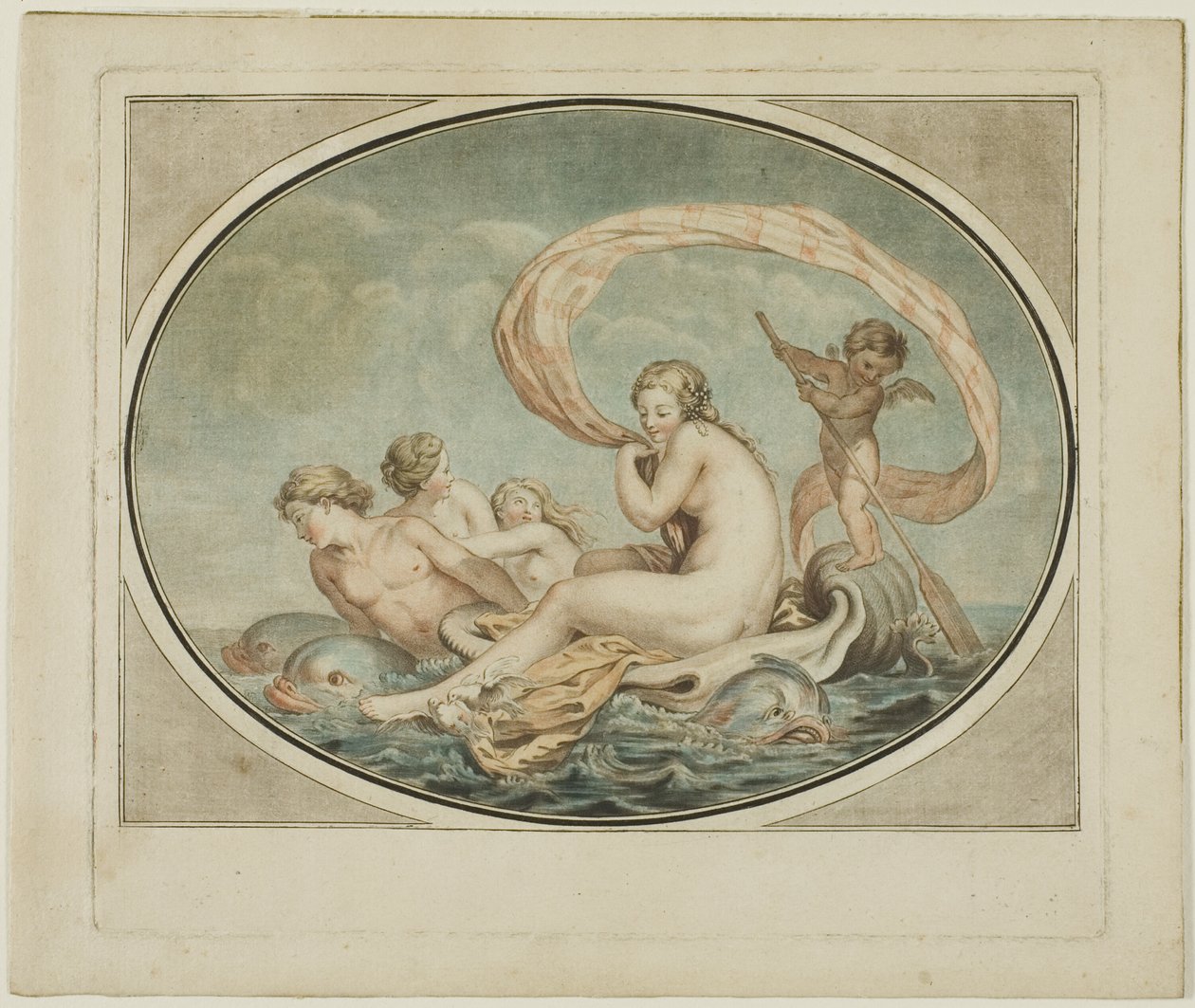 Galatský vůz od Jean Francois Janinet