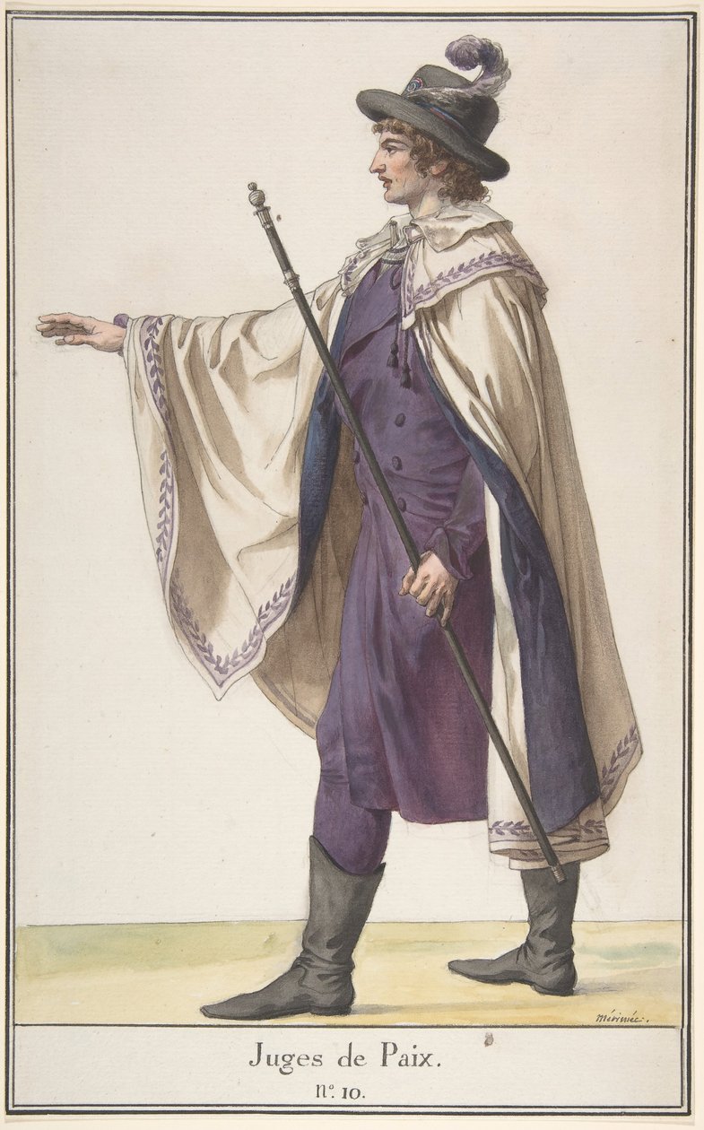 Smírčí soudce, ca. 1798-99. od Jean Francois Leonor Merimee