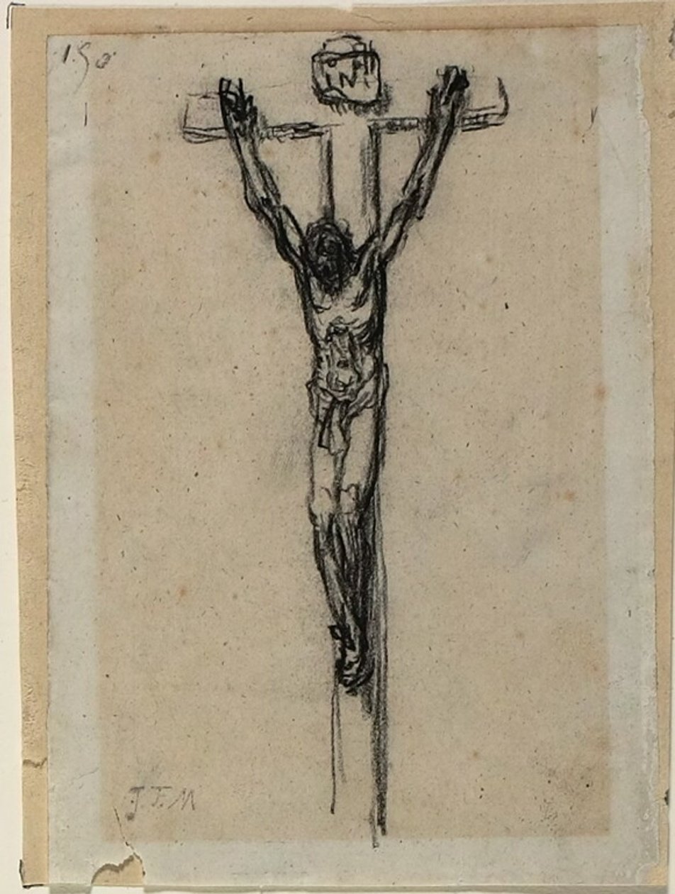 Ukřižování od Jean Francois Millet