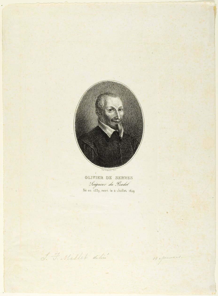Olivier de Serres od Jean Francois Millet
